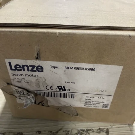 Industrial Motion Control Application Lenze MCM 09E30-RS0B0