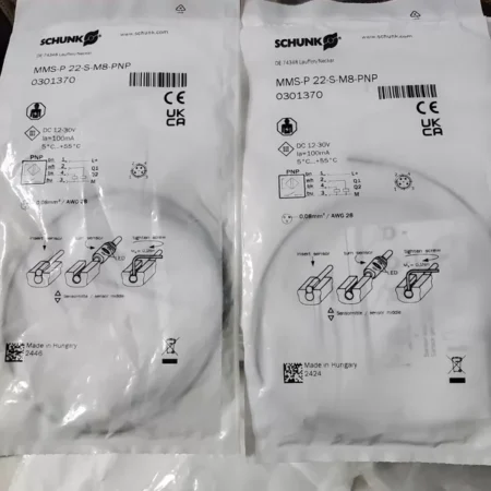 Precise Position Sensing SCHUNK MMS-P 22-S-M8-PNP Switch