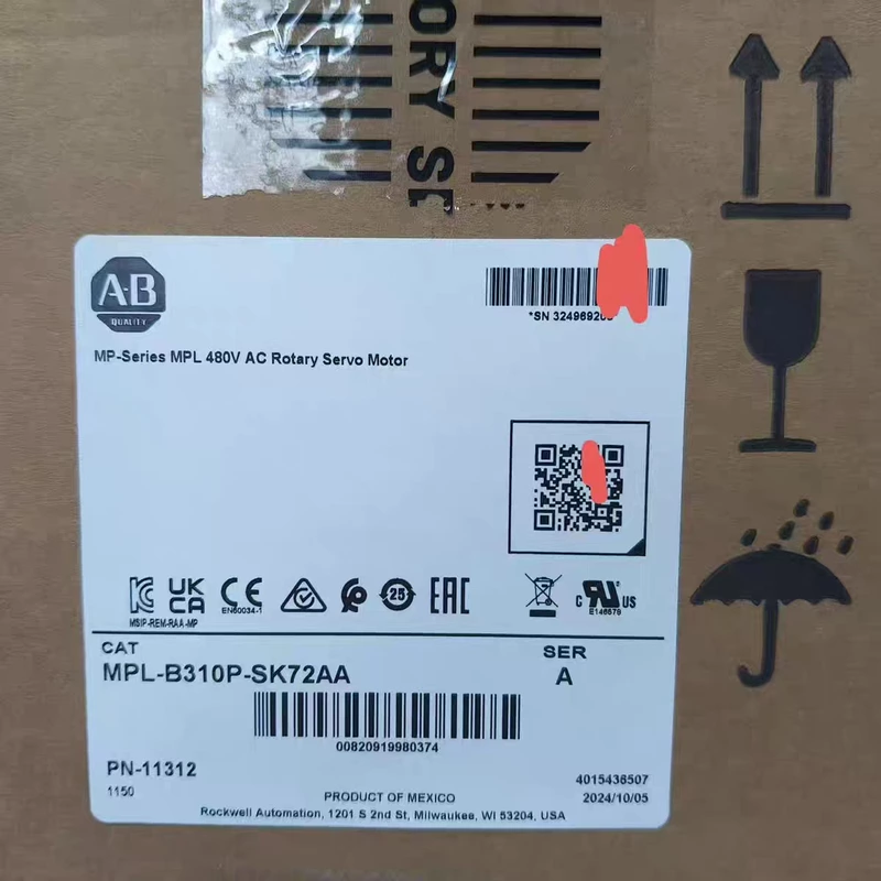 Allen-Bradley MPL-B310P-SK72AA High-Torque Servo Motor
