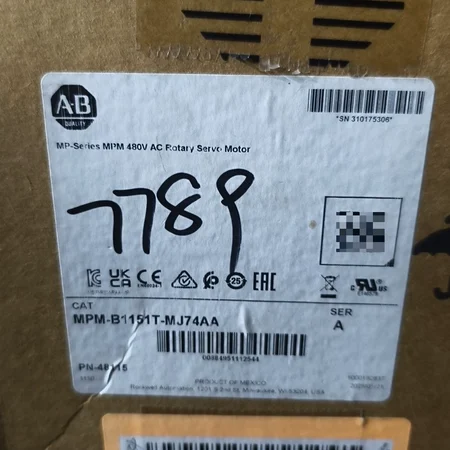 Precision Servo Motor Allen-Bradley MPM-B1151T-MJ74AA