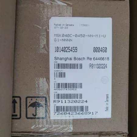 REXROTH MSK040C-0450-NN-M1-UG1-NNNN High-Torque Servo Motor