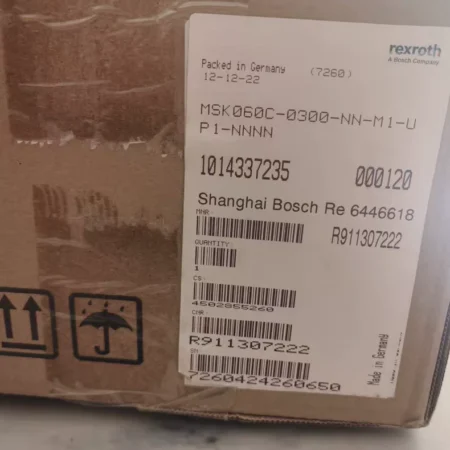 REXROTH MSK060C-0300-NN-M1-U Servo Motor for Synchronized Industrial Use