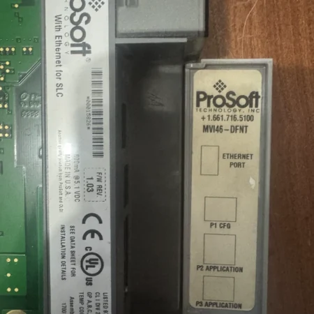 Prosoft Industrial Ethernet Module MVI46-DFNT: High Speed
