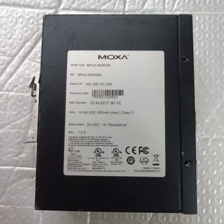 Harsh Environment Serial-to-Ethernet Solution MOXA NPort IA5450A