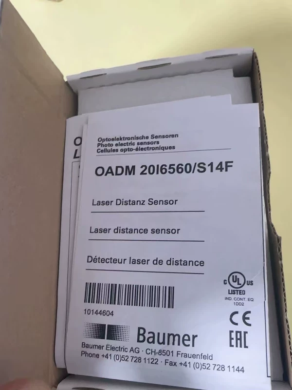 Laser Distance Sensor Baumer OADM 20I6560/S14F for Industrial Use 2 Laser Distance Sensor Baumer OADM 20I6560/S14F for Industrial Use - Image 2