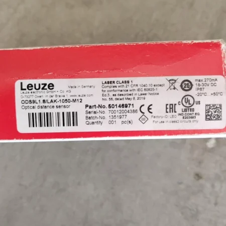 Industrial Automation Sensor Leuze ODS9L1.8/LAk-1050-M12 50146971
