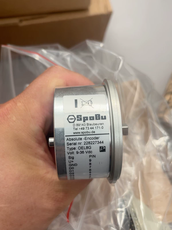 Absolute Position Encoder Spobu OEL8G 228227344 with SSI/CANopen 1 Absolute Position Encoder Spobu OEL8G 228227344 with SSI/CANopen