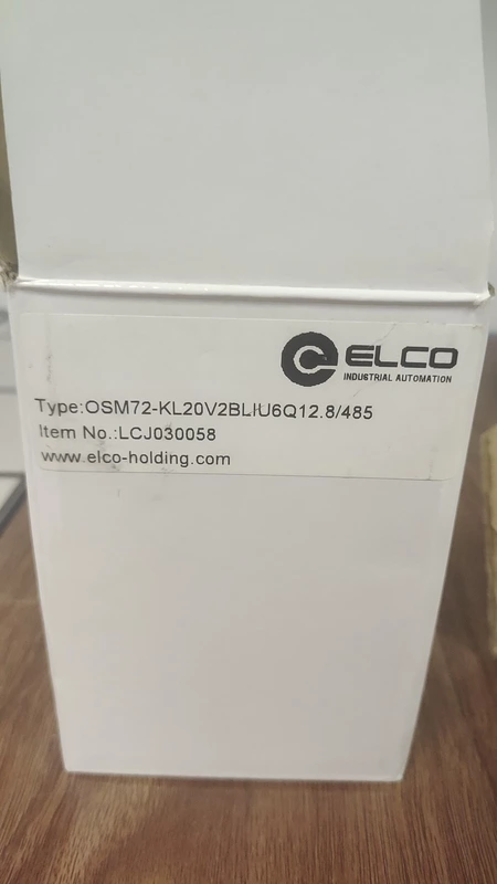ELCO OSM72-KL20V2BLIU6Q12.8/485 Photoelectric Sensor 50-61 chars 1 ELCO OSM72-KL20V2BLIU6Q12.8/485 Photoelectric Sensor 50-61 chars