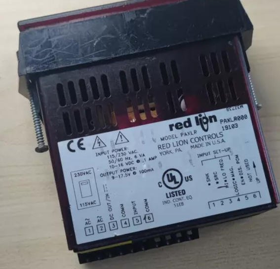 Red Lion PAXLR001 Digital Panel Meter - Industrial 1 Red Lion PAXLR001 Digital Panel Meter - Industrial