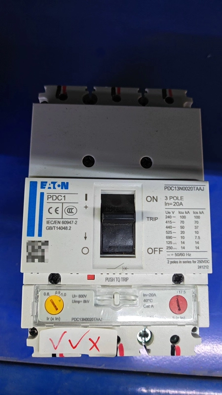 Molded Case Circuit Breaker EATON PDC13N0020TAAJ 125A 2 Molded Case Circuit Breaker EATON PDC13N0020TAAJ 125A - Image 2