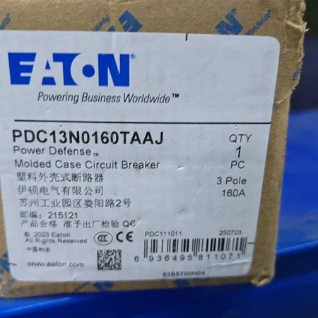 Molded Case Circuit Breaker EATON PDC13N0160TAAJ3P 160A