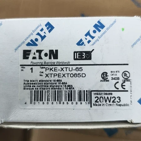 Motor Protection Circuit Breaker EATON PKE-XTU-65 XTPEXT065D 65A