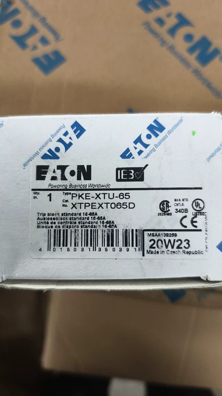 Motor Protection Circuit Breaker EATON PKE-XTU-65 XTPEXT065D 65A 1 Motor Protection Circuit Breaker EATON PKE-XTU-65 XTPEXT065D 65A