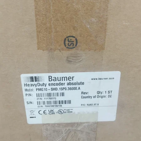 Baumer PMG10-SHD.15P0.36000.A Incremental Encoder 50-61 chars