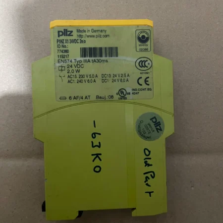 PILZ P1HZX1 lIA tA30ms Safety Relay Module: Safety Assurance