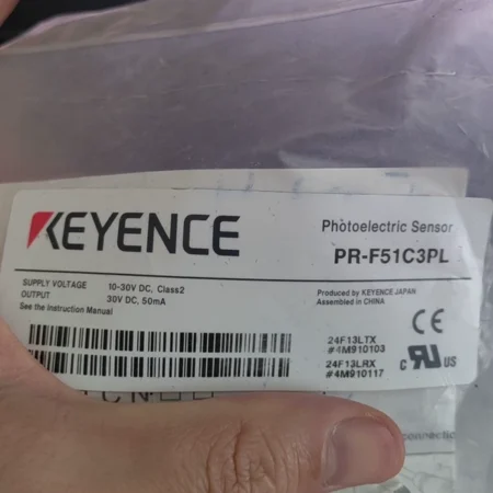 Photoelectric Sensor KEYENCE PR-F51C3PL - Fast Response & Reliable Detection