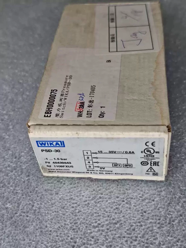 Industrial Pressure Monitoring Solution WIKA PSD-30 Switch