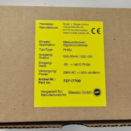 Power Transformer Monitoring Solution MESSKO PT-MU Temperature