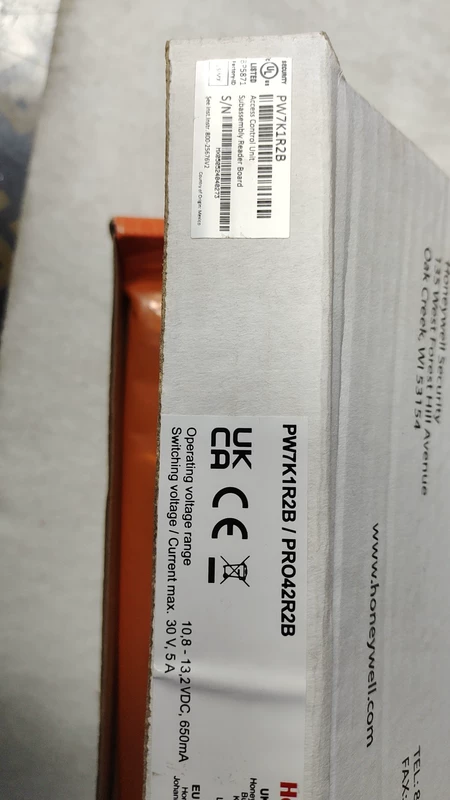 Honeywell Pro42R2B Keypad PW7K1R2B 50-61 chars 1 Honeywell Pro42R2B Keypad PW7K1R2B 50-61 chars