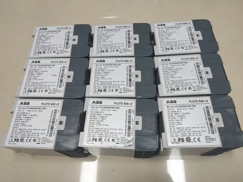 ABB 2TLA020070R1700 PlutoB46V2 Safety PLC for Hazardous Environments 1 ABB 2TLA020070R1700 PlutoB46V2 Safety PLC for Hazardous Environments