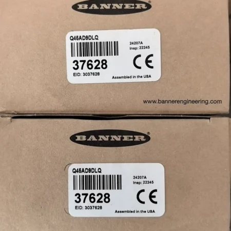 Industrial Automation Photoelectric Sensor BANNER Q45AD9DLQ 37628