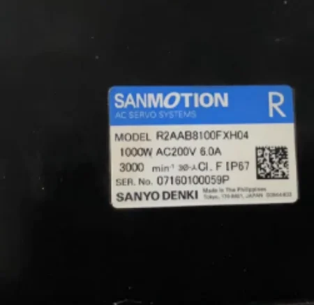 SANMOTION R2AAB8100FXH05 Servo Motor Drive Controller
