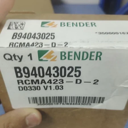 BENDER Ground Fault Monitor B94043025 - Reliable Protection