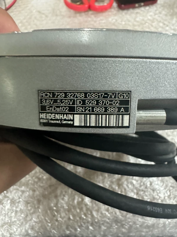 HEIDENHAIN RCN729 32768 03S17-7V Angle Encoder - Industrial-Grade Accuracy 1 HEIDENHAIN RCN729 32768 03S17-7V Angle Encoder - Industrial-Grade Accuracy