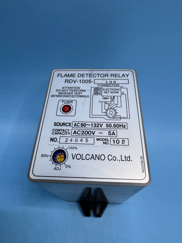 Industrial Flame Monitoring System with VOLCANO RDV-1005-100