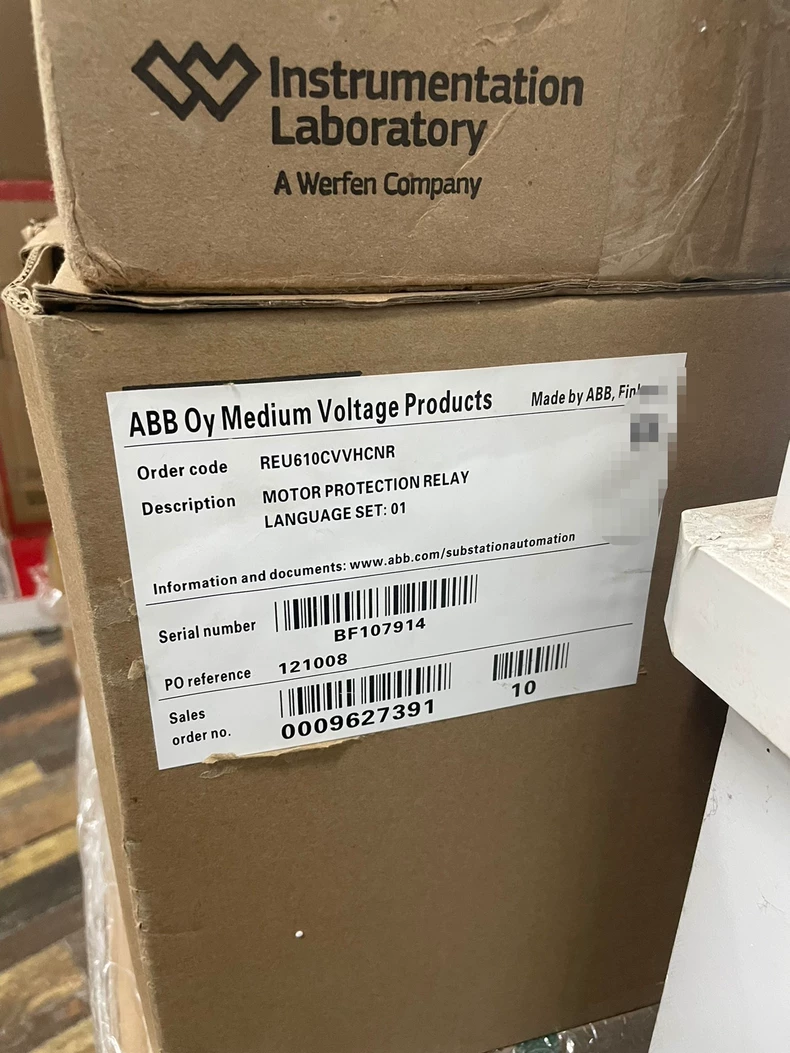 Substation Voltage Monitoring ABB REU610CVVHCNR Protection Relay 1 Substation Voltage Monitoring ABB REU610CVVHCNR Protection Relay