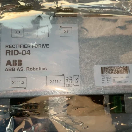 Industrial Robot Communication with ABB RID-04 Interface