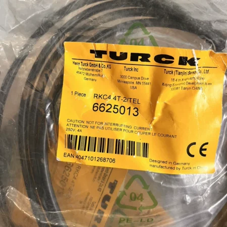 TURCK Connecting Cable RKC4.4T-2/TEL - Durable Connection
