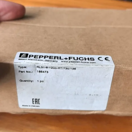 Automated Object Detection PEPPERL+FUCHS RL31-8-1200-RT/73c/136