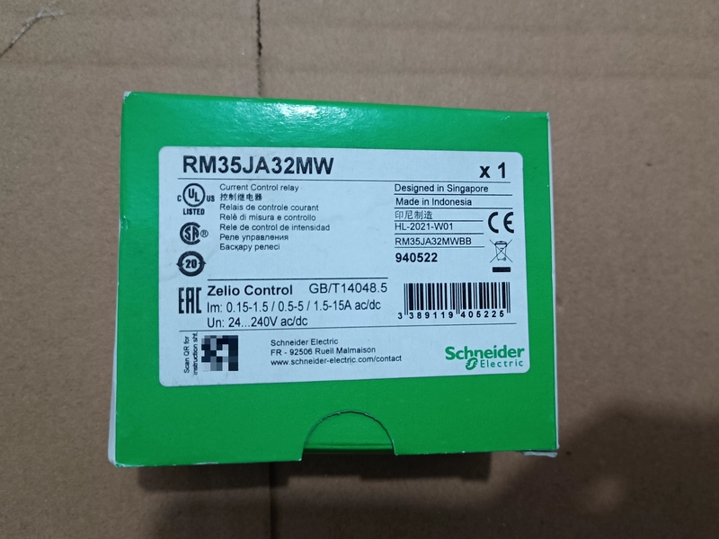 Schneider Electric RM35JA33MW Phase Monitor Relay 1 Schneider Electric RM35JA33MW Phase Monitor Relay