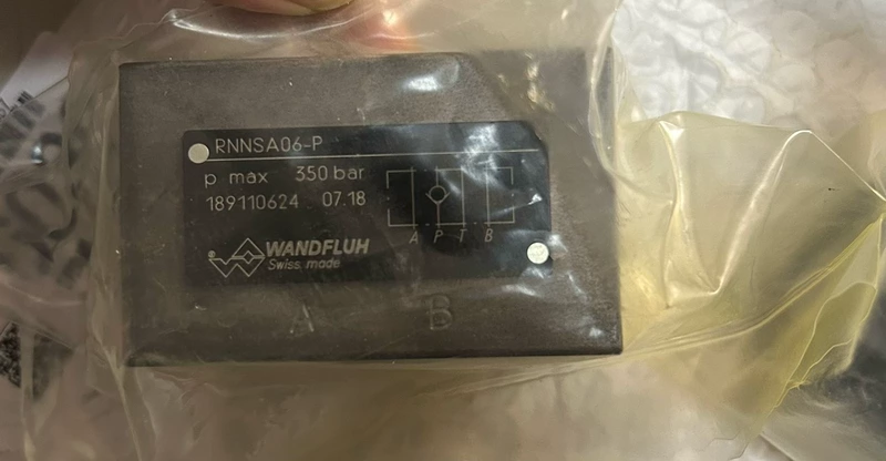 Industrial Hydraulic Solution Wandfluh RNNSA06-P Valve