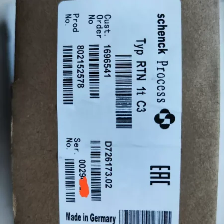 Schenck Process RTN 1t C4 Load Cell Industrial Weighing