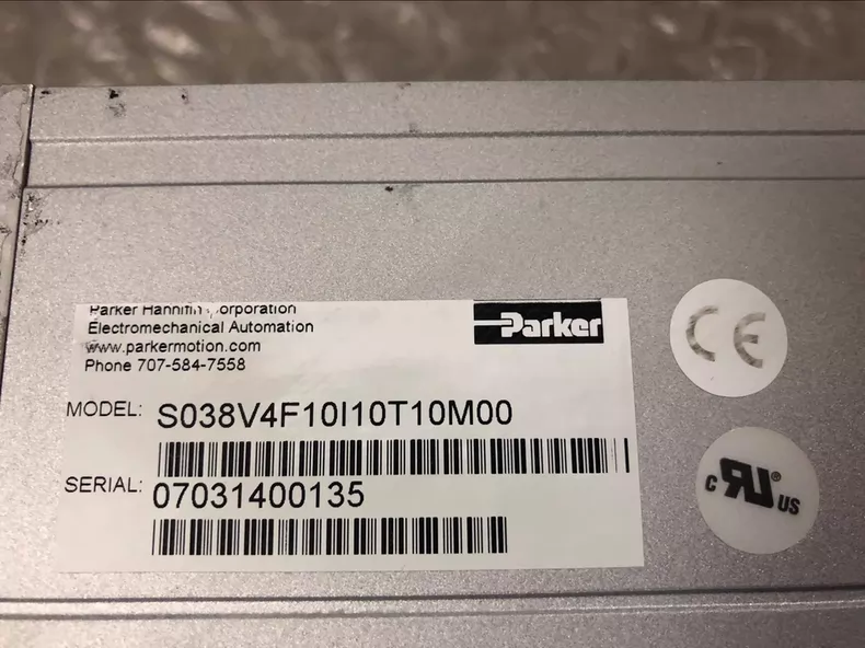 Parker S038V4F10I10T10M00 - Efficient Control for Applications