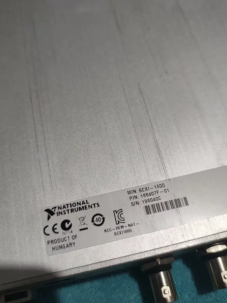 National Instruments SCXI-1600: Reliable Data Module