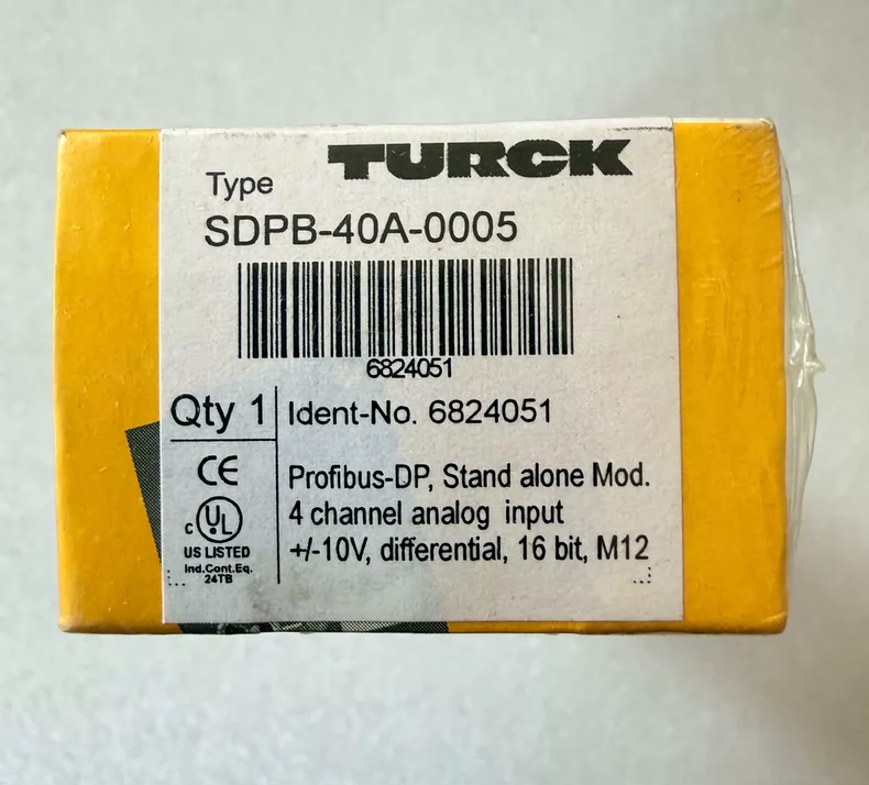TURCK Module SDPB-40A-0005 6824051 - High-Quality Control 1 TURCK Module SDPB-40A-0005 6824051 - High-Quality Control
