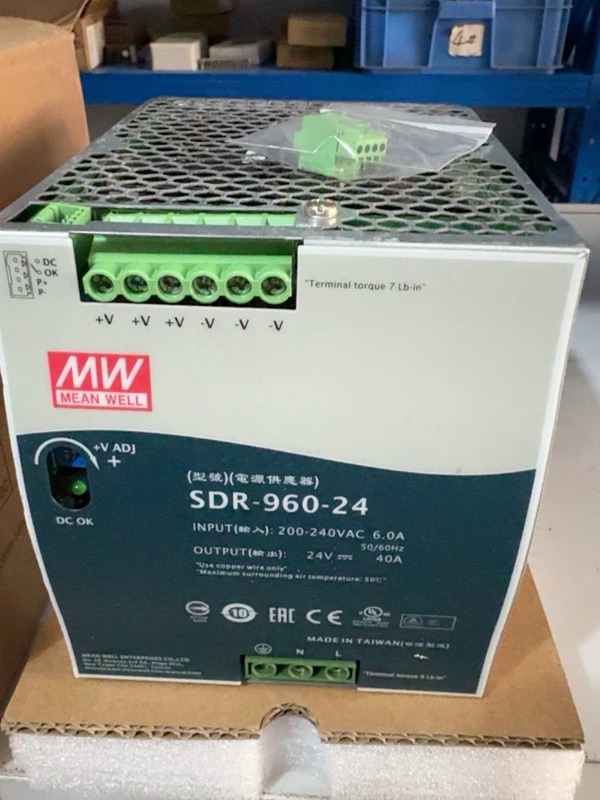 MW Power Supply SDR-960-24 - Industrial & Commercial Use 1 MW Power Supply SDR-960-24 - Industrial & Commercial Use