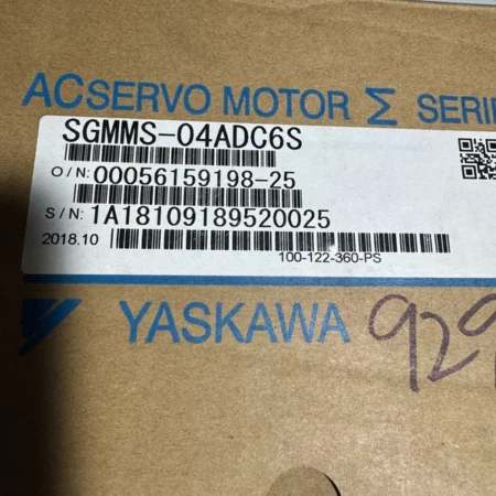 YASKAWA Servo Motor SGMMS-04ADC6S - Reliable Motion Control