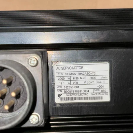 YASKAWA SGMS-15A6A-FU11 Servo Motor 50-61 Char SEO