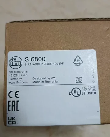 Industrial Flow Monitoring IFM SI6800 for Cooling Systems