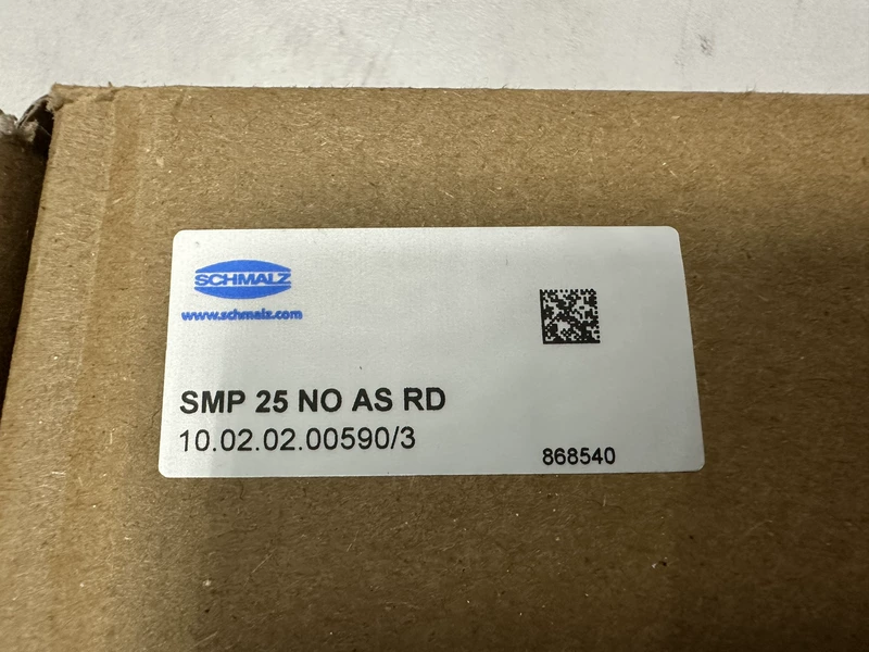 Vacuum Switch SCHMALZ SMP 25 NO AS RD 10.02.02.00590/3 Sensor 1 Vacuum Switch SCHMALZ SMP 25 NO AS RD 10.02.02.00590/3 Sensor