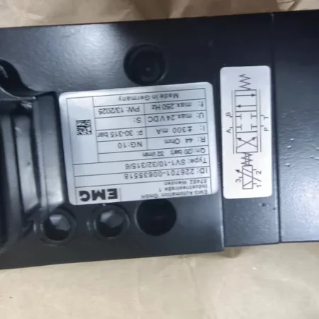 EMG Servo Valve SV1-10/32/315/6 for Hydraulic Systems