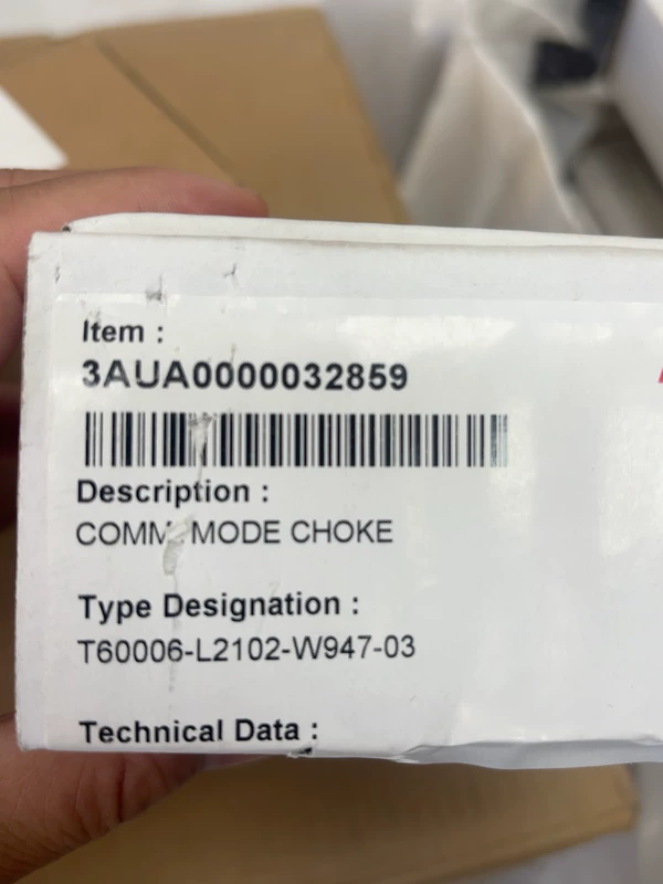 Comm Mode Choke ABB T60006-L2102-W947-03 3AUA0000032859 for Industrial Use 1 Comm Mode Choke ABB T60006-L2102-W947-03 3AUA0000032859 for Industrial Use