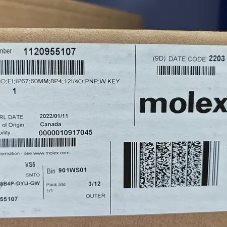 Digital I/O Module Molex TCDEC-8B4P-DYU-GW - Reliable Control