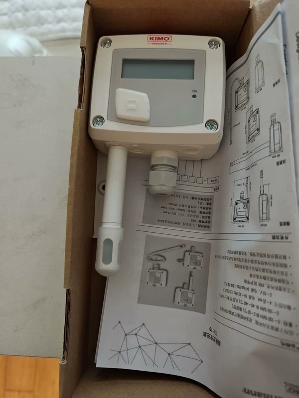 Temperature and Humidity Sensor KIMO TH110-POE Ethernet 1 Temperature and Humidity Sensor KIMO TH110-POE Ethernet