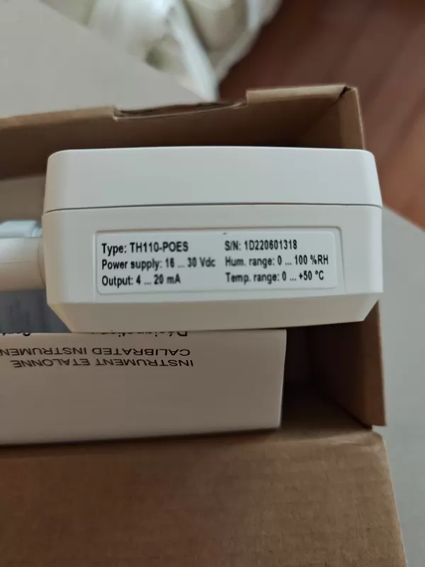Temperature and Humidity Sensor KIMO TH110-POE Ethernet 3 Temperature and Humidity Sensor KIMO TH110-POE Ethernet - Image 3