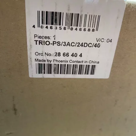 Phoenix Contact TRIO-PS/3AC/24DC/40 for High-Performance Power